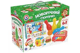 Набір іграшок 8829 "Новорічний сюрприз 6в1" ТЕХНОК