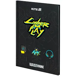 Щоденник шкільний Kite Cyber 170х238 мм чорний (K25-262-4) - мініатюра 7