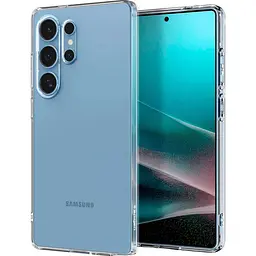 Чохол Spigen Liquid Crystal для Samsung Galaxy S25 Ultra Crystal Clear (ACS08948) [126593] - мініатюра 7