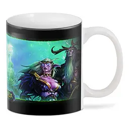 Кружка GeekLand World of Warcraft Світ Військового Ремесла нічний ельф WW.02.41 - мініатюра 2