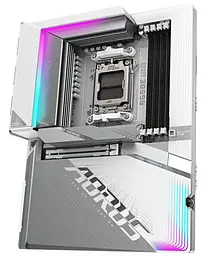 Материнська плата Gigabyte B650E AORUS STEALTH ICE BTF (B650E AORUS STEALTH ICE) (Socket AM5, AMD B650, ATX) - мініатюра 8