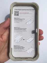 Чохол протиударний для iPhone 17 Pro (6.3") ZAGG Gear4 Rainier MagSafe KS Прозорий з підставкою Бежевий - мініатюра 6