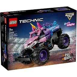 Конструктор LEGO Technic Monster Jam Sparkle Smash із функцією Pull-Back 343 деталі (42220)