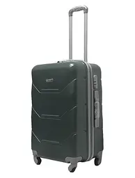 Валіза середня M Carbon 147C ABS-пластик Темно-зелений - мініатюра 3
