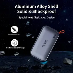 Зовнішній SSD накопичувач SSK 1 TB [123198] - мініатюра 4