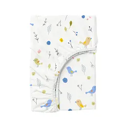 Набір простирадло на резинці Cosas Magnolia Songbirds 90х200х20 см (Set_12Magnolia_GoldenSongbirds_90x200_2) - мініатюра 3