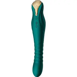 Вібратор Zalo King Turquoise Green (SO6655) [111216]