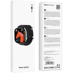 Розумний годинник HOCO Y12 Ultra (call version) 6931474791986 чорний - мініатюра 5