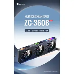 Кулер до корпусу JONSBO ZC-360B Black - мініатюра 12