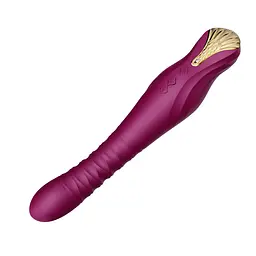 Вібратор Zalo King Vibrating Thruster 30.2 см фіолетовий - мініатюра 5