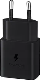 Зарядний пристрій Samsung 15W EP-T1510NBEGEU швидкий адаптер чорний - мініатюра 2