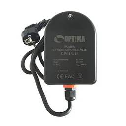 Насос рециркуляційний Optima CPI 15-15 84 мм - мініатюра 8