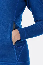 Флісова кофта Rab Nucleus Jacket wmns 14 Синій - мініатюра 3