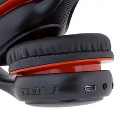 Бездротові Bluetooth stereo навушники (гарнітура) XO BE26 Black - мініатюра 7
