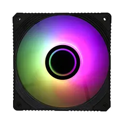 Кулер корпусний 2E GAMING Air Cool Infinity ACF120IW-ARGB 120 мм 1200 об/хв 3-контактний, 3-контактний +5VARGB 23 дБА чорний - мініатюра 2