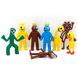 Іграшки фігурки Райдужні друзі набір Roblox Rainbow Friends 8 шт