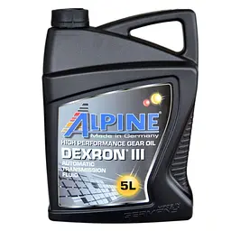 Олива трансмісійнa Alpine ATF Dexron III 5л