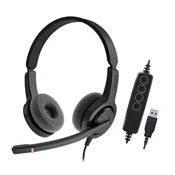 Гарнітура Axtel Voice UC 28 duo NC (AXH-V28UCD) - мініатюра 2