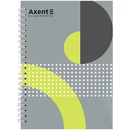 Блокнот на спирали Axent №18 клетка 96 листов (8032-18-A)