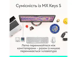 Миша Logitech MX Master 4 Pale Gray (910-007563, 910-007559) - мініатюра 9