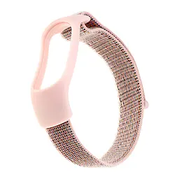 Ремінець Nylon Mi Band 3/4/5/6/7 Pink Sand