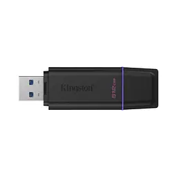 USB флеш накопичувач Kingston 512GB DataTraveler Exodia Black-Purple USB 3.2 (DTXG2/512GB) - мініатюра 3