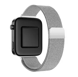 Міланський сітчастий ремінець Primolux для годинника Xiaomi Mi Watch Silver - мініатюра 2
