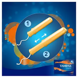 Тампони Tampax Compak Super Plus Duo, 16 шт. - мініатюра 5