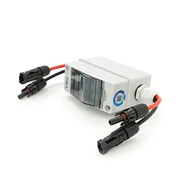 Вимикач навантаження постійного струму для сонячних систем HT-2D2 2P 32A 550V MC4 підключення верх-низ - мініатюра 3