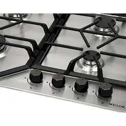 Варильна поверхня Weilor GM 604 газова SS - мініатюра 4