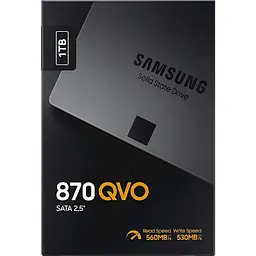 Накопичувач SSD Samsung Sata 2.5" 1Tb 870 QVO (MZ-77Q1T0BW) Б/в - мініатюра 4