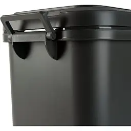 Відро для сміття MBM My Home з кришкою 10 л антрацит (BIN-04 10L ANTHRACITE) - мініатюра 5