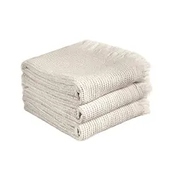 Рушник Lotus Home - Rius natural бежевий 90x170 - мініатюра 5