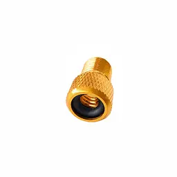Перехідник для ніпеля з FV (Presta) на AV (Schrader) помаранчевий (G0002172) - мініатюра 2