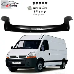 Дефлектор капоту мухобійка для Renault Master 2003-2010 (Vip Tuning) RL13