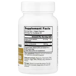 Кальцій Calcium D-Glucarate 500 mg 30 капсул Dr. Murray's vit0005802 - мініатюра 2