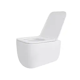 Унітаз підвісний Qtap Gemini безободковий з сидінням Soft-close QT2533076EUQW, Білий - мініатюра 9
