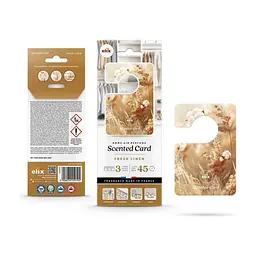 Ароматичне саше Elix Fresh Linen 3 шт (5906074159192) - мініатюра 3