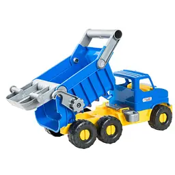 Машинка Tigres City Truck Самоскид синій з жовтим (39398) - мініатюра 2