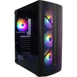 Корпус 1stPlayer X4-BK-4F1-PS-750FK-EU Black 750W (X4-BK-4F1-PS-750FK-EU) 750 Вт
