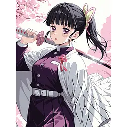 Картина за номерами Santi Demon Slayer Shinobu Kocho 30х40 см (955044)