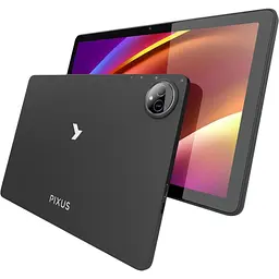 Планшет Pixus Loga, Grey, 10.1" (1280x800, IPS, 60 Гц), Allwinner A523 (8 ядер), Mali-G57 MP1, 4Gb, 128Gb, microSD (до 256Gb), WiFi 6, Bluetooth 5.0 - мініатюра 2