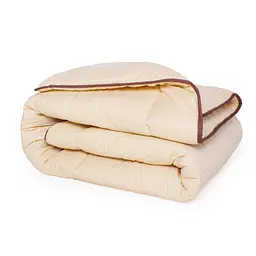 Ковдра антиалергенна MirSon Carmela EcoSilk №014, зимова, 220x240 см, бежева - мініатюра 2