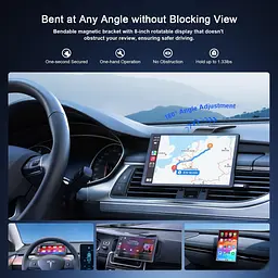 Бездротова автомагнітола Avylet 8" з Apple CarPlay, Android Auto, GPS і камерою - мініатюра 7