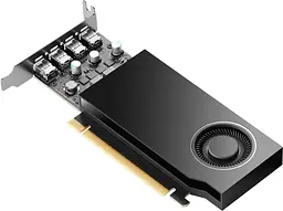 Відеокарта HP NVIDIA RTX A1000 8GB 4mDP (AV8J4AA) (GDDR6, 128 bit, PCI-E v4.0) - мініатюра 4