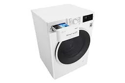Прально-сушильна машина LG F2J6HG0W, 7кг (4кг), 1000, П, Пар, глибина 45см, Дисплей, Інвертор, Білий (F2J6HG0W) - мініатюра 3