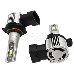 Комплект світлодіодних ламп Guarand V12F HIR2 (9012) CSP 6000k 4800Lm 28w 12v - мініатюра 2