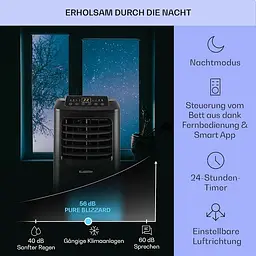 Мобільний кондиціонер Klarstein Pure Blizzard Smart (10035808) - мініатюра 4