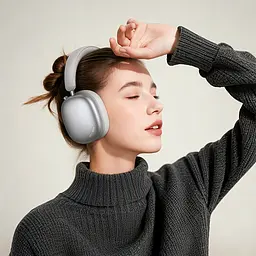 Навушники Bluetooth Hoco W63 Triunfo ANC BT headphones(App) Gray - мініатюра 5