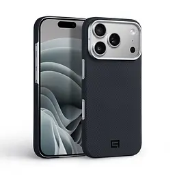 Чехол ArmorStandart BlackIcon Aramid Plain MagCase для Apple iPhone 17 Pro Black (ARM90160) - мініатюра 2